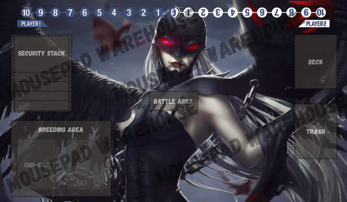 Ladydevimon Digimon Card Game Playmat