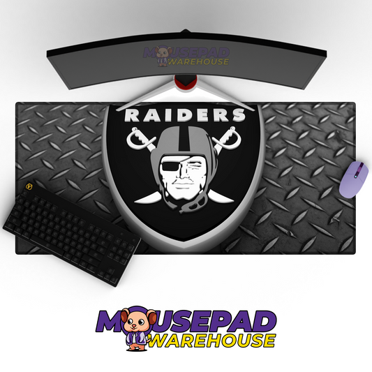 Las Vegas Raiders V10 Mousepad Deskmat Mockup