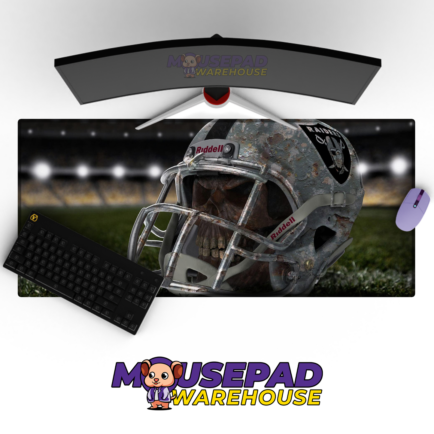 Las Vegas Raiders V14 Mousepad Deskmat Mockup
