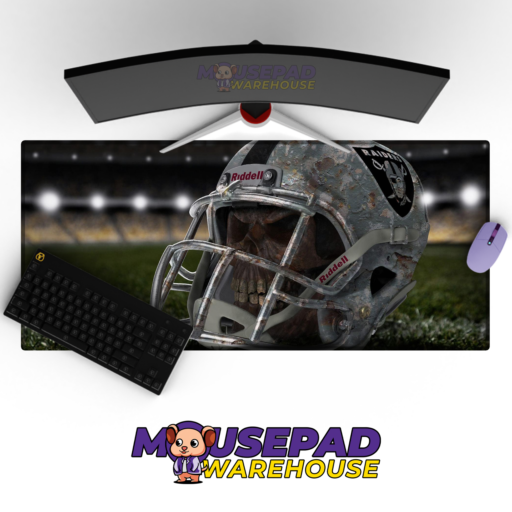 Las Vegas Raiders V14 Mousepad Deskmat Mockup