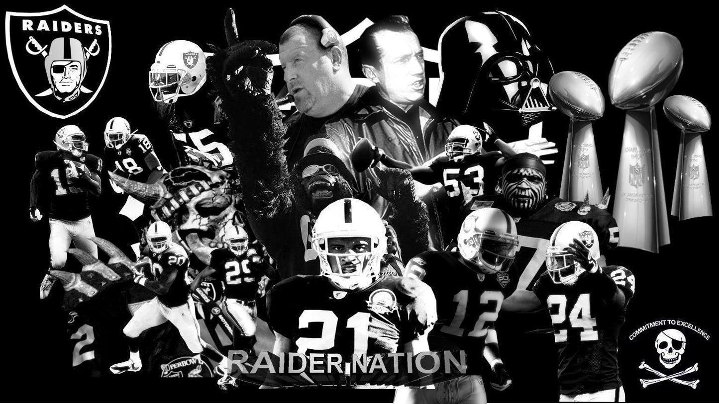 Las Vegas Raiders V24 Mousepad Deskmat