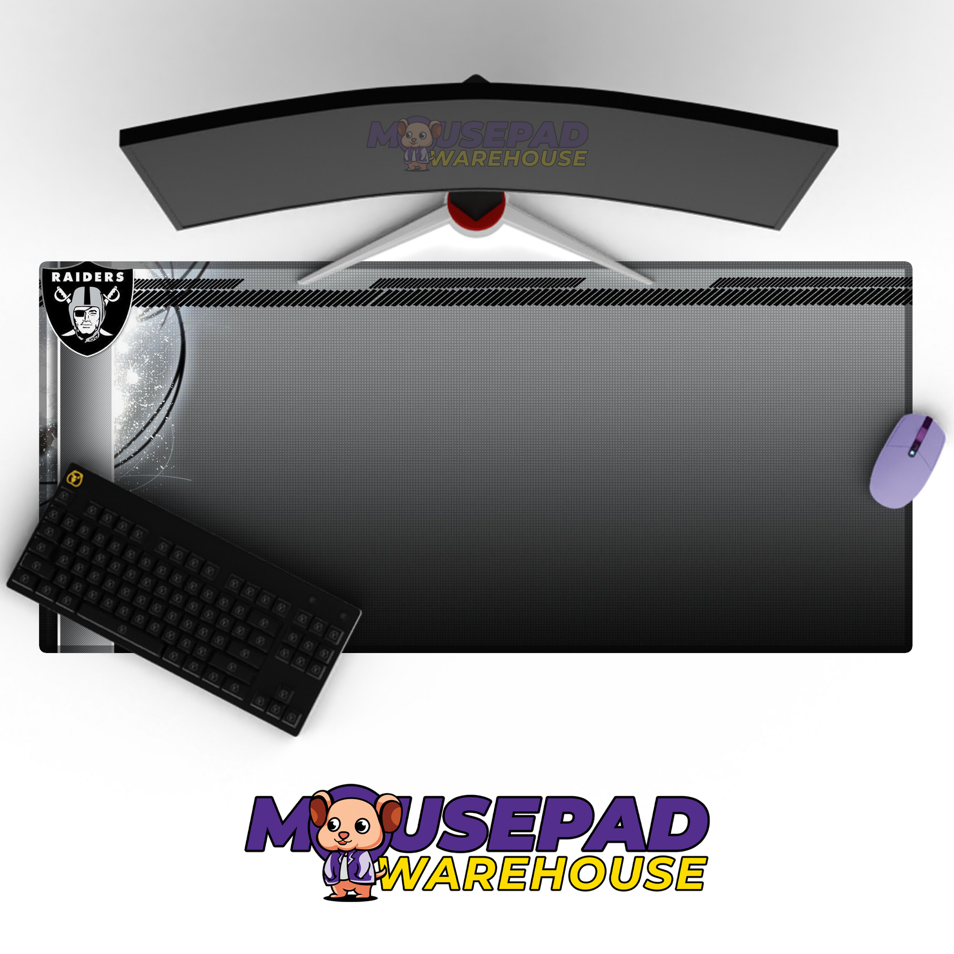 Las Vegas Raiders V32 Mousepad Deskmat Mockup