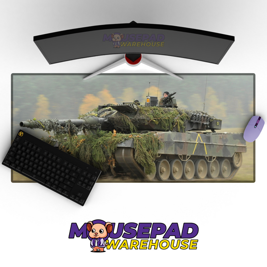 Leopard 2 Tank V10 Mousepad Deskmat Mockup