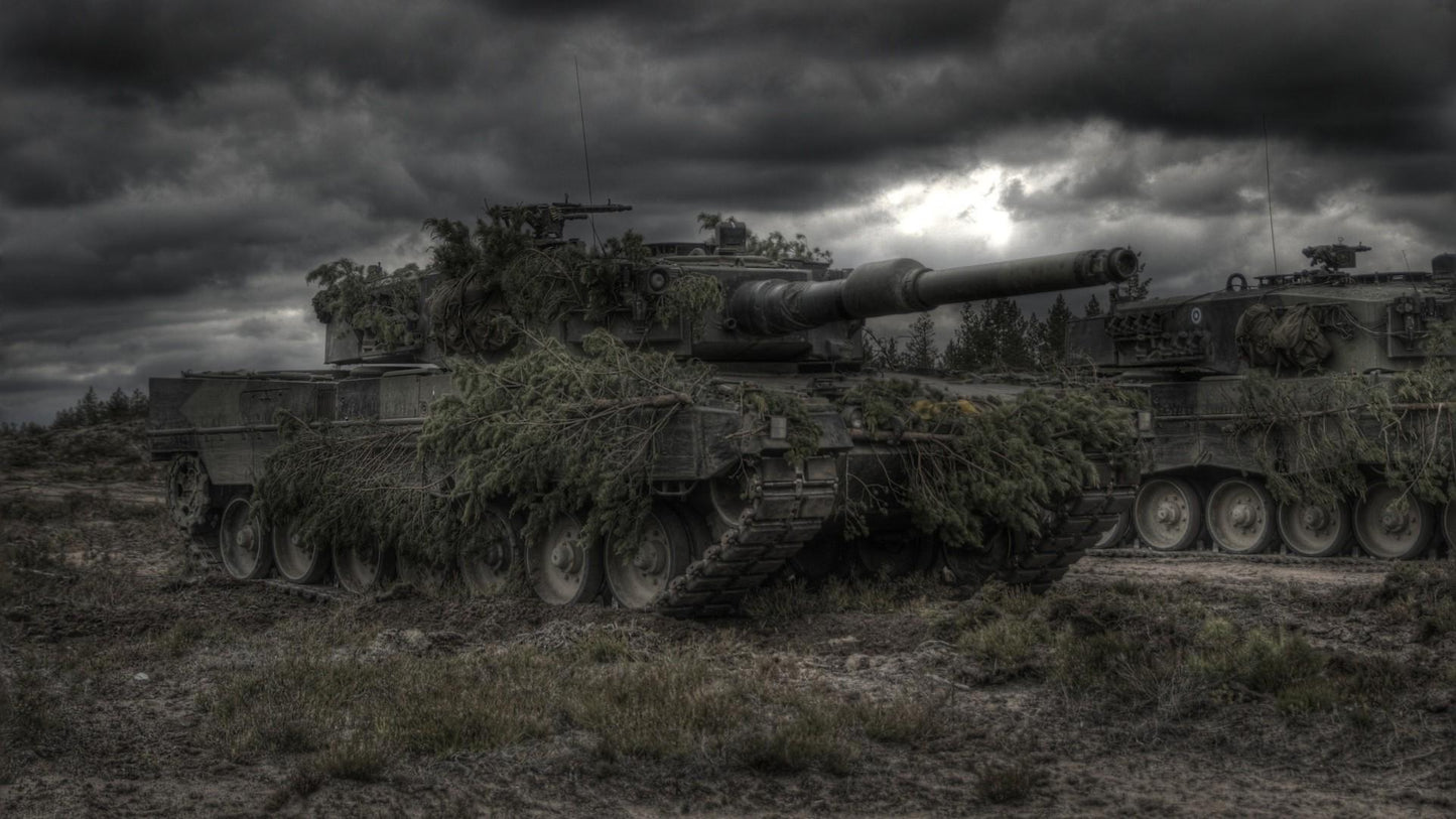Leopard 2 Tank V18 Mousepad Deskmat