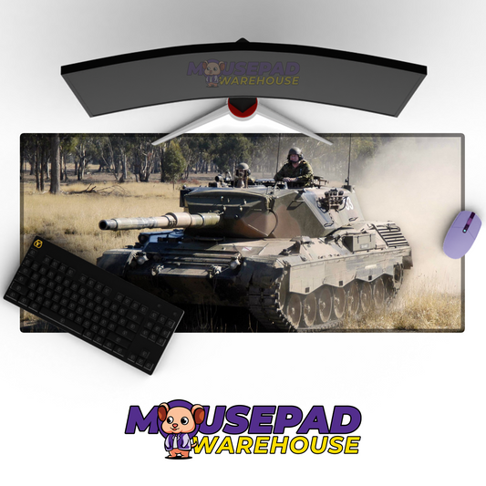 Leopard 2 Tank V19 Mousepad Deskmat Mockup