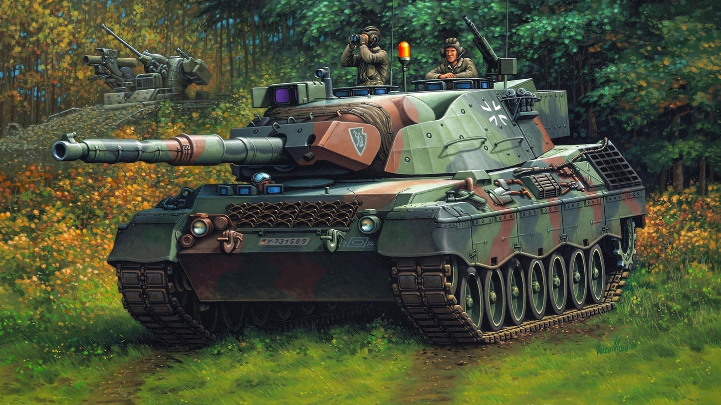 Leopard 2 Tank V26 Mousepad Deskmat