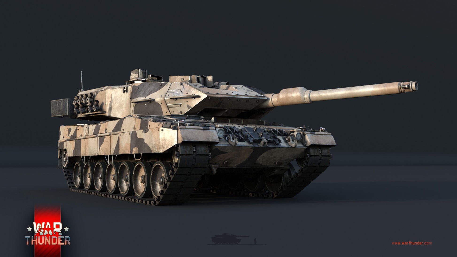 Leopard 2 Tank V4 Mousepad Deskmat