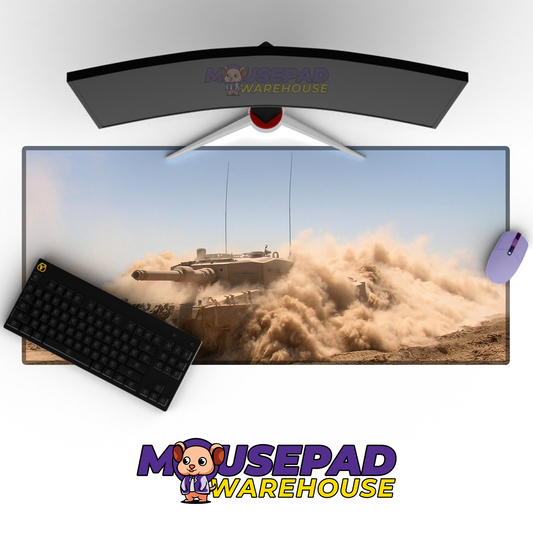 Leopard 2 Tank V5 Mousepad Deskmat Mockup
