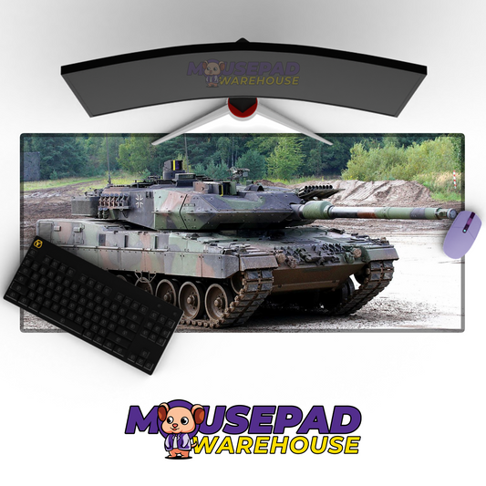Leopard 2 Tank V8 Mousepad Deskmat Mockup