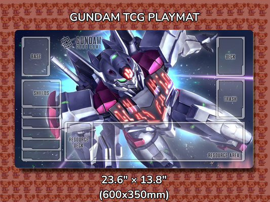 Lfrith Gundam TCG Playmat Mockup