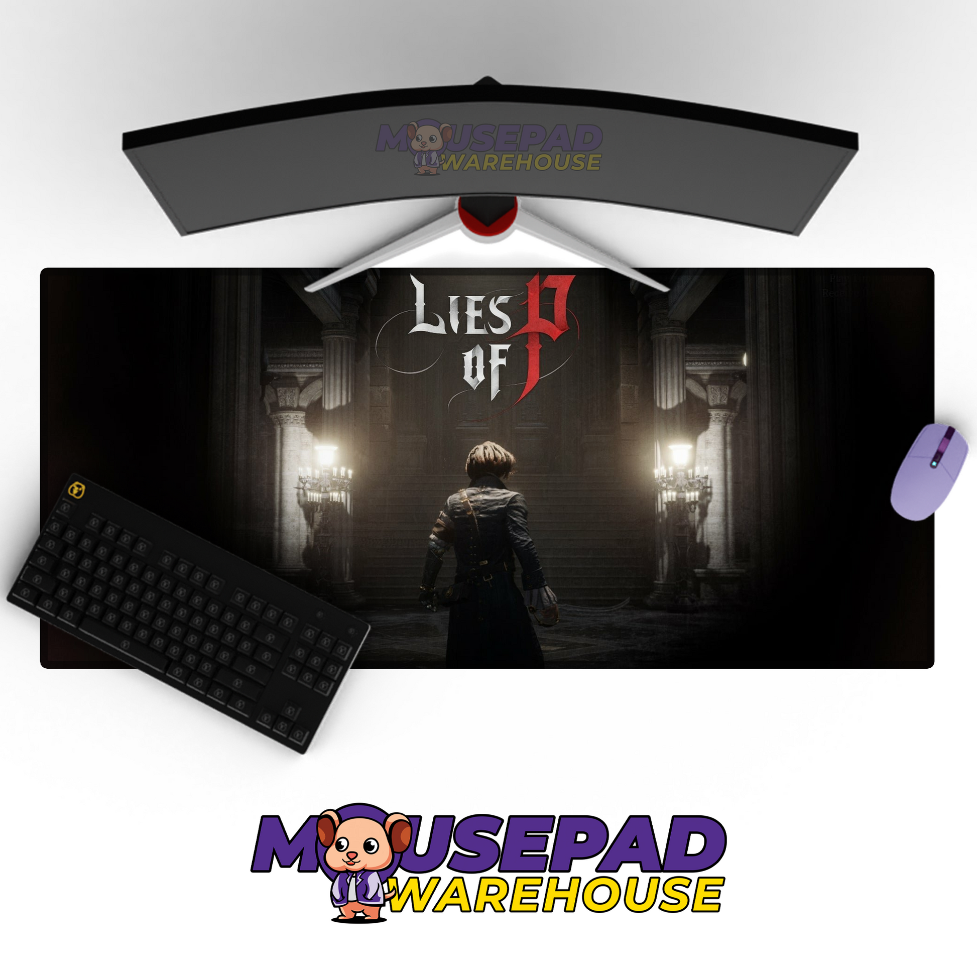 Lies of P V4 Mousepad Mockup