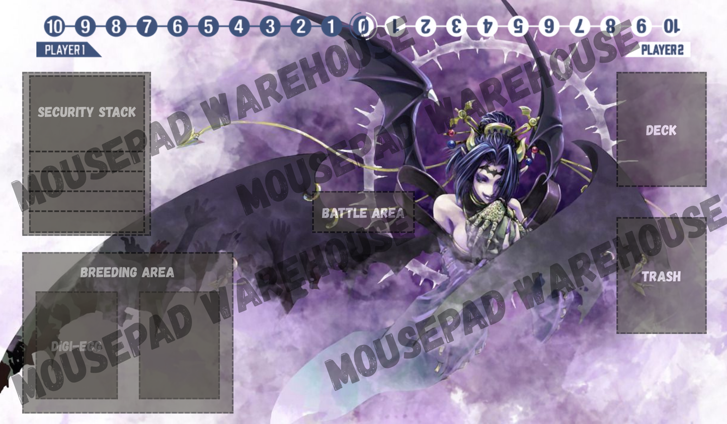 Lilithmon Digimon Card Game Playmat