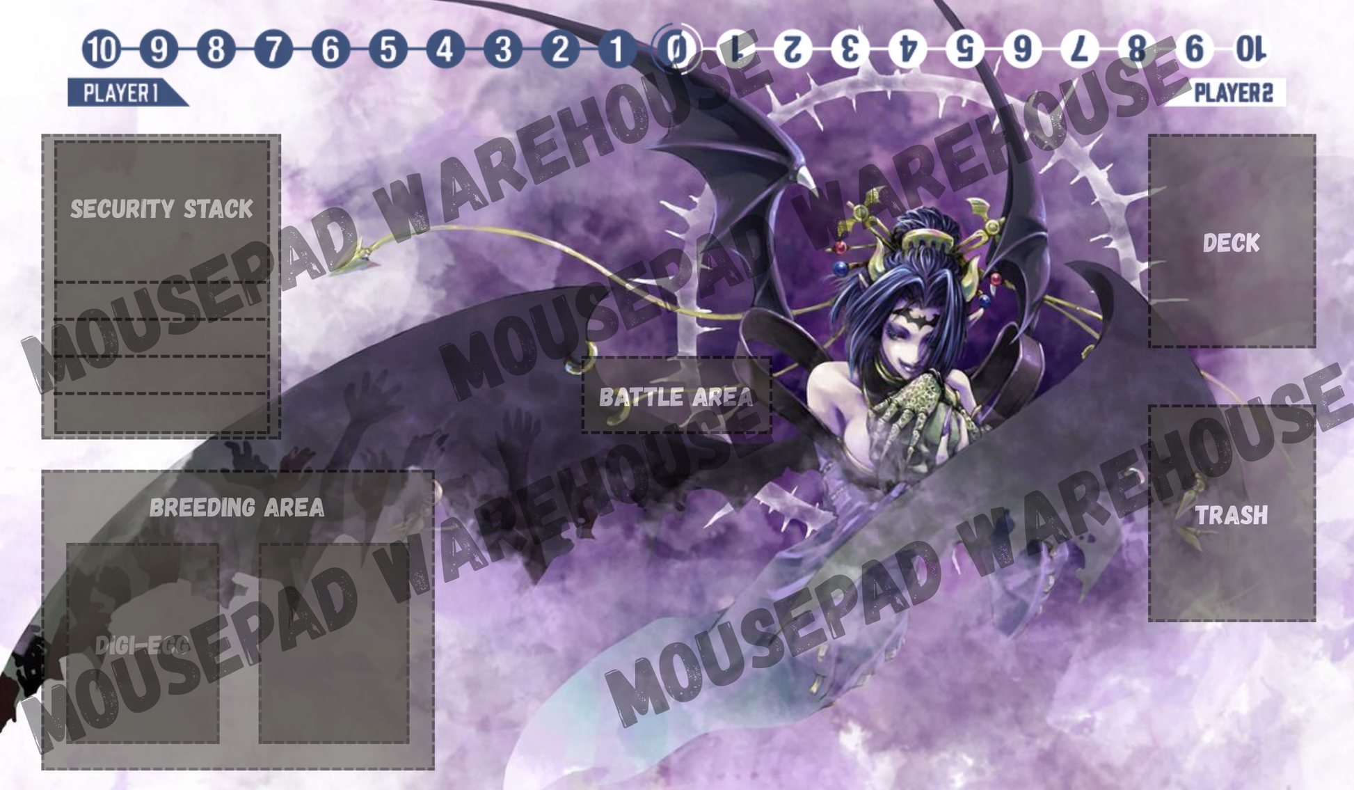 Lilithmon Digimon Card Game Playmat