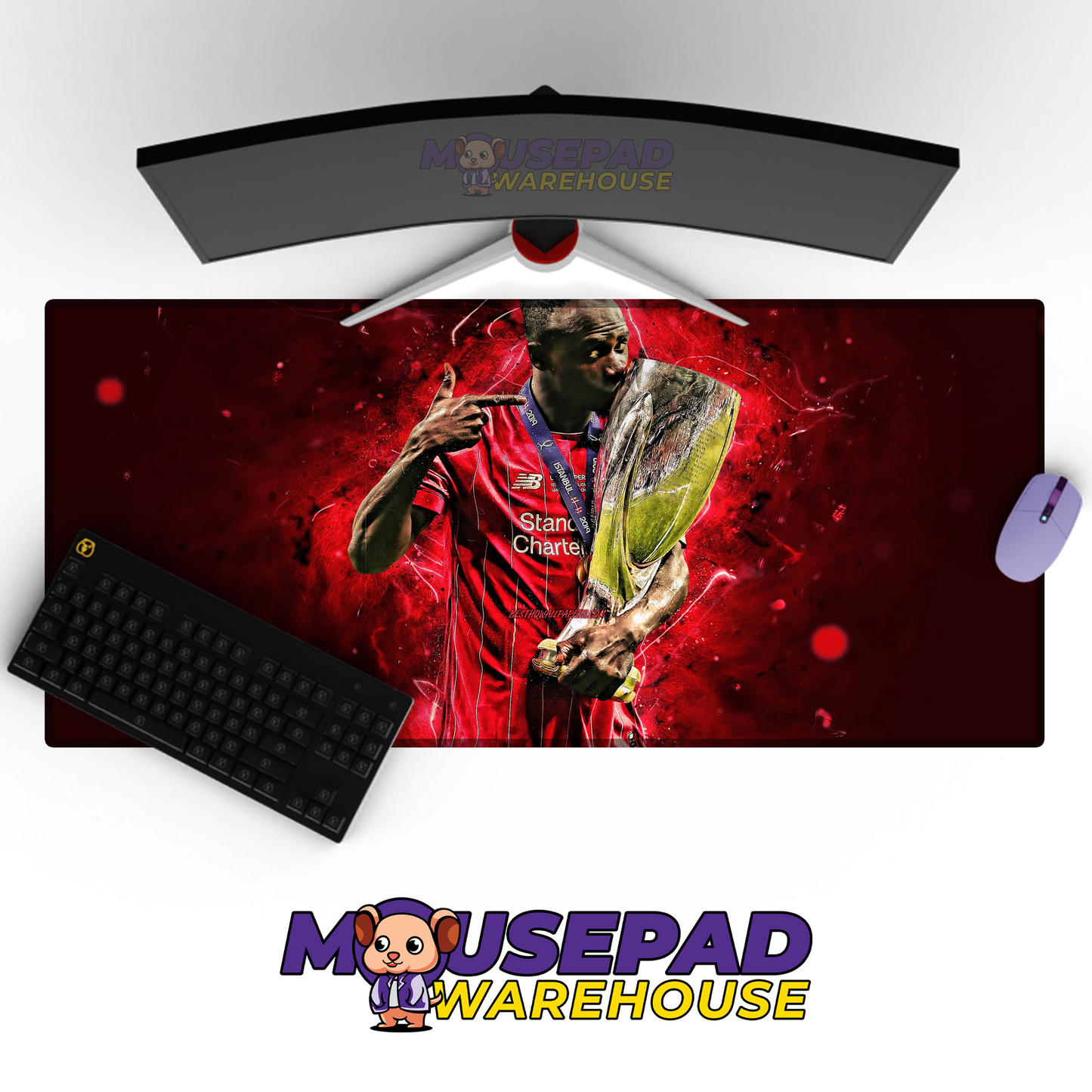 Liverpool V8 Mousepad Mockup