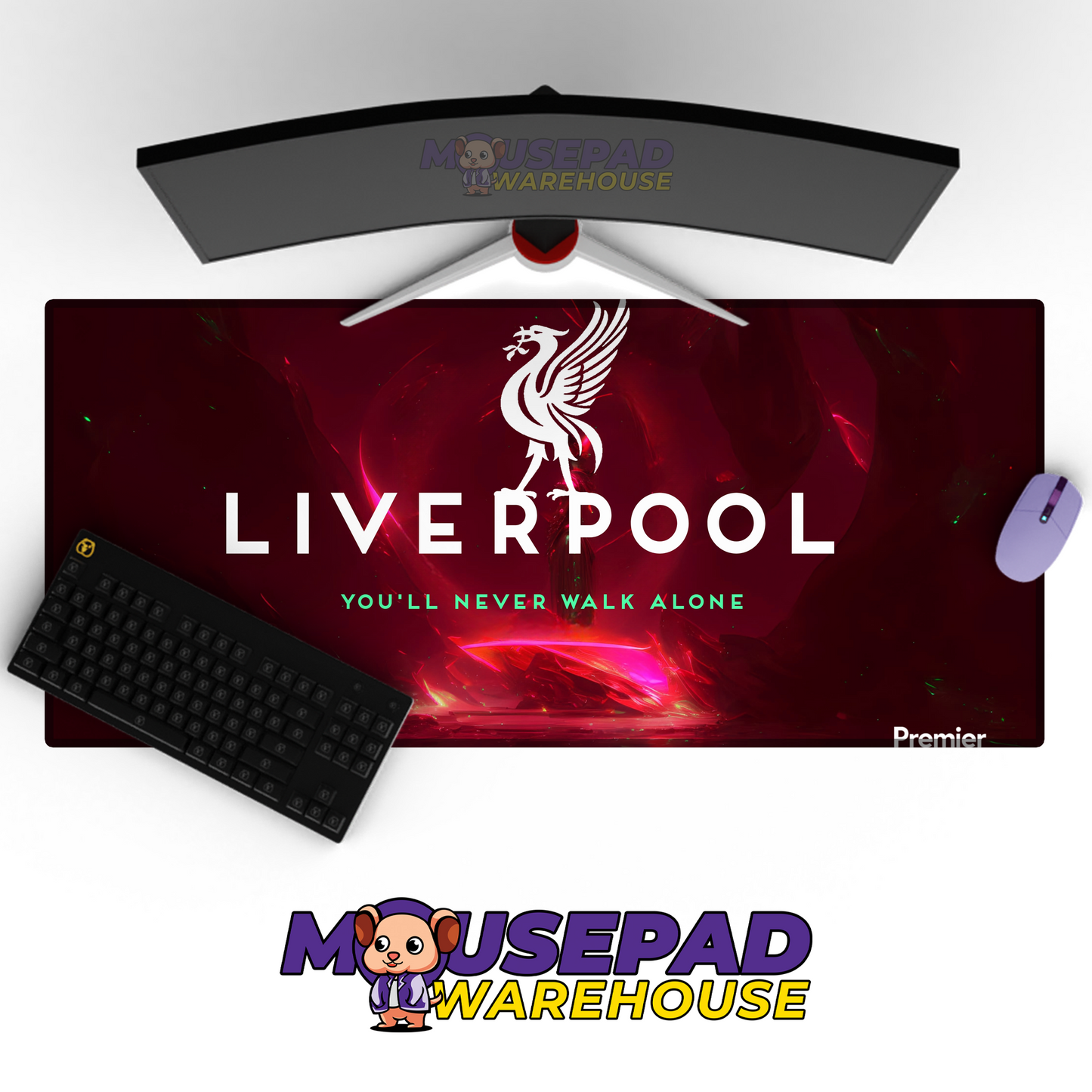 Liverpool V9 Mousepad Mockup