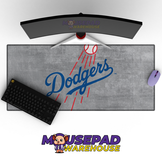 Los Angeles Dodgers V11 Mousepad Mockup