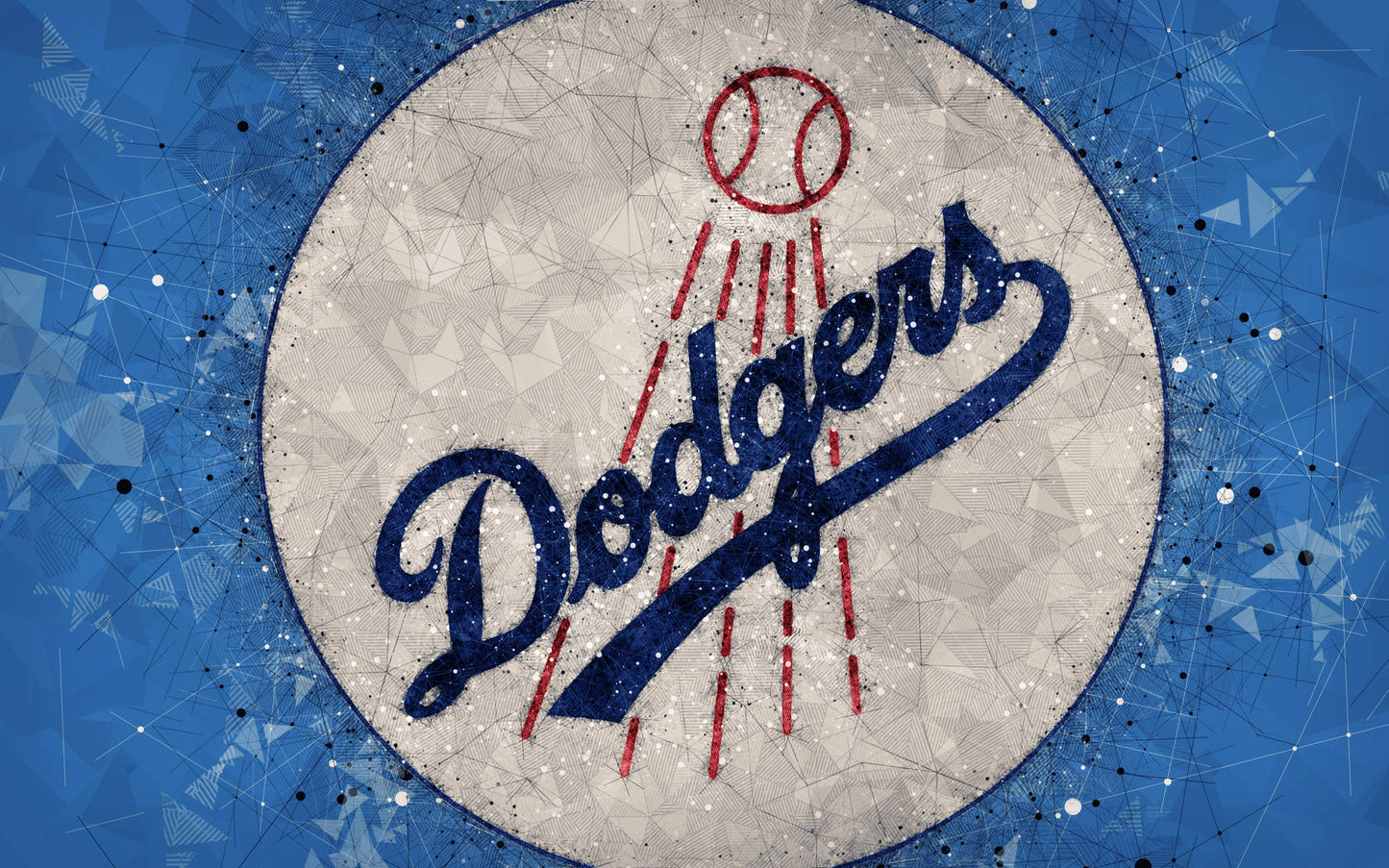Los Angeles Dodgers V12 Mousepad