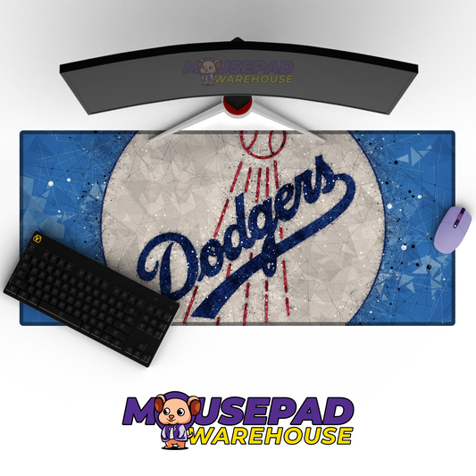Los Angeles Dodgers V12 Mousepad Mockup