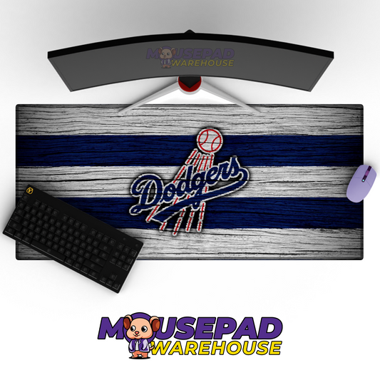 Los Angeles Dodgers V13 Mousepad Mockup