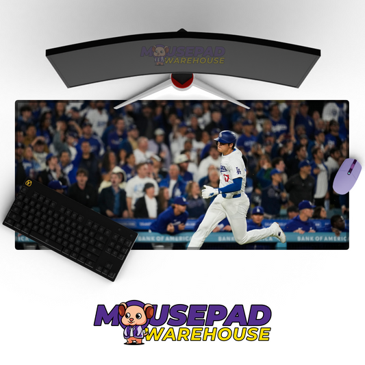 Los Angeles Dodgers V14 Mousepad Mockup