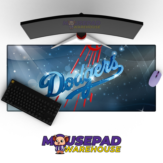 Los Angeles Dodgers V16 Mousepad Mockup