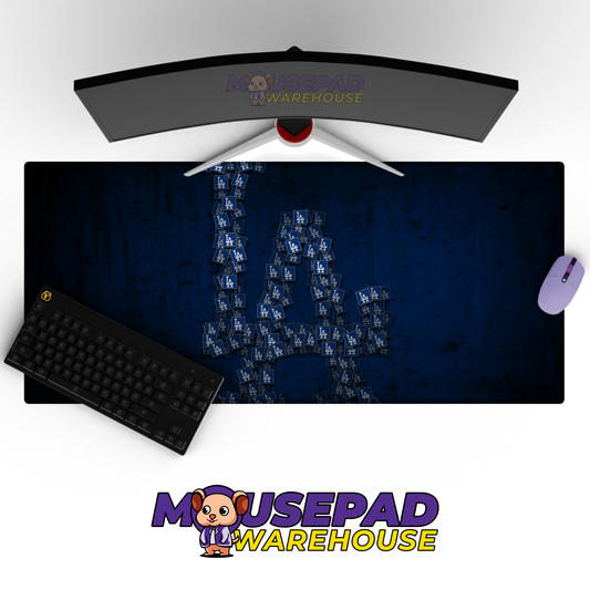 Los Angeles Dodgers V19 Mousepad Mockup