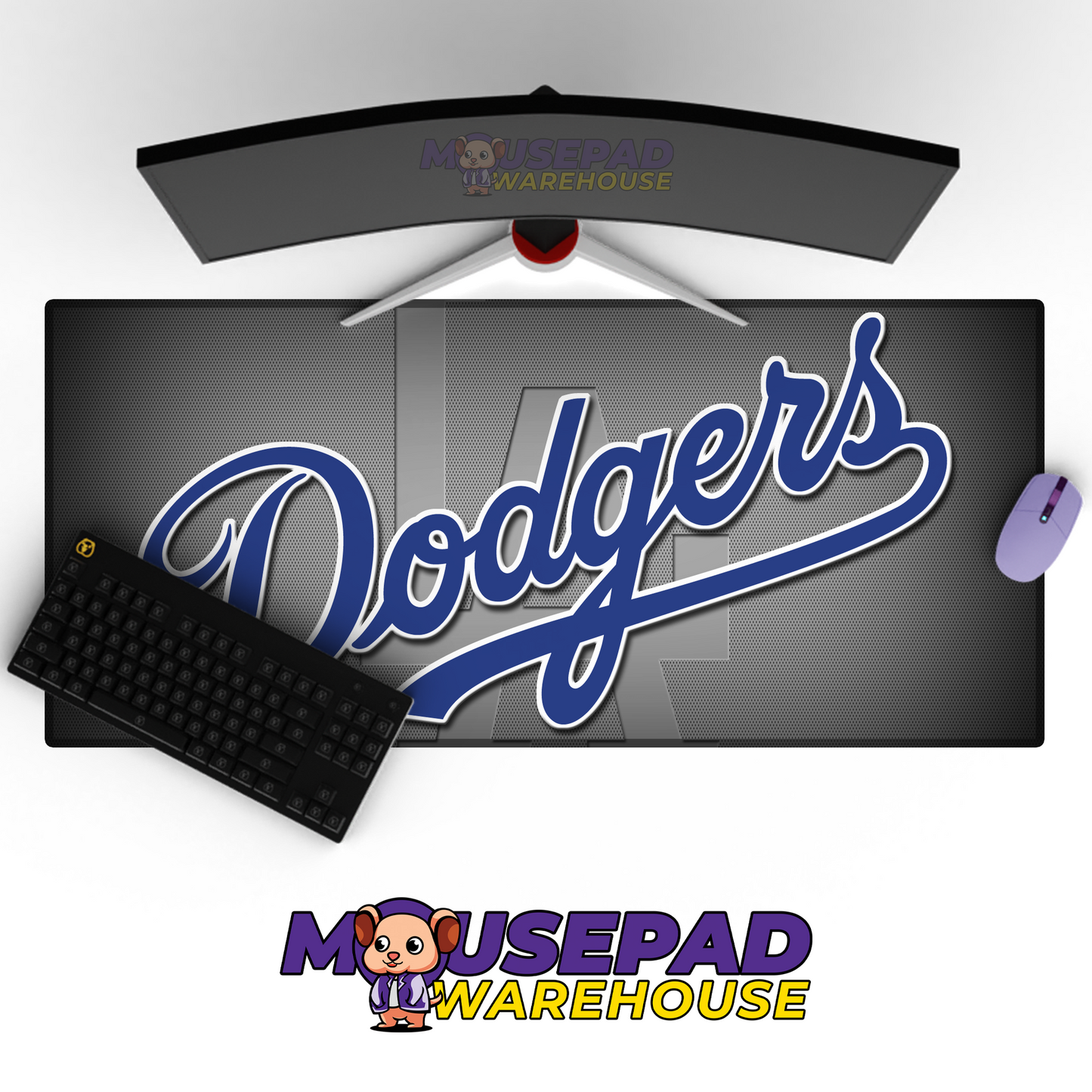 Los Angeles Dodgers V20 Mousepad Mockup