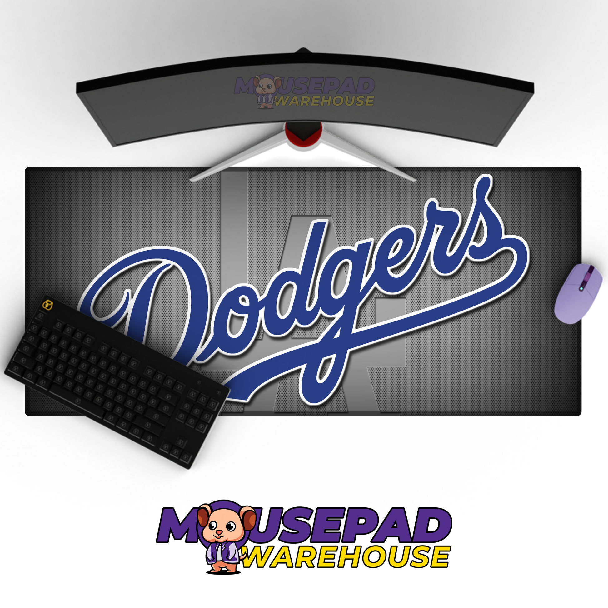 Los Angeles Dodgers V20 Mousepad Mockup
