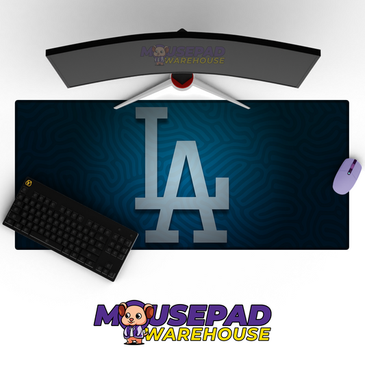 Los Angeles Dodgers V2 Mousepad Mockup