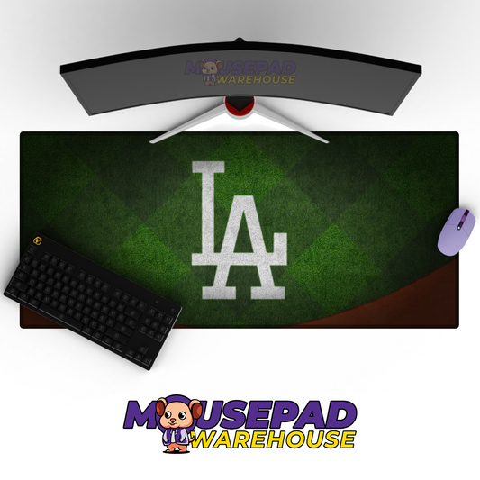 Los Angeles Dodgers V4 Mousepad Mockup