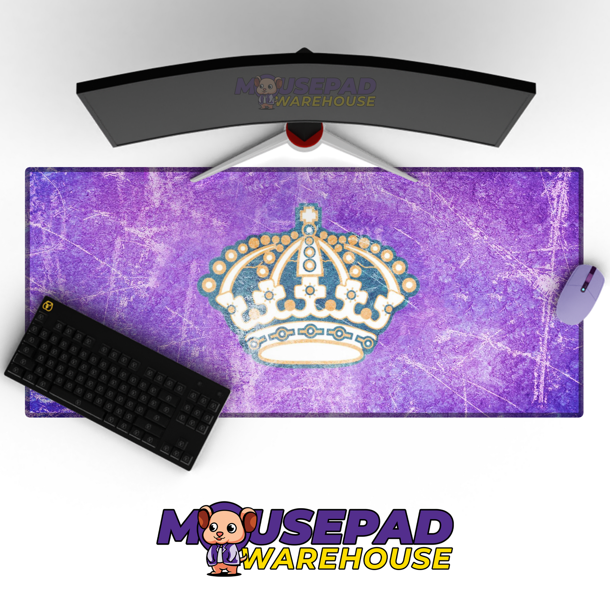 Los Angeles Kings V14 Mousepad Deskmat Mockup