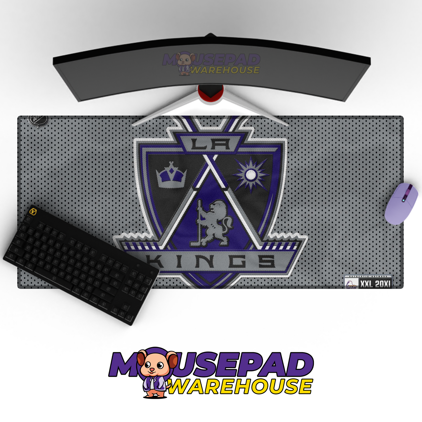 Los Angeles Kings V20 Mousepad Deskmat Mockup