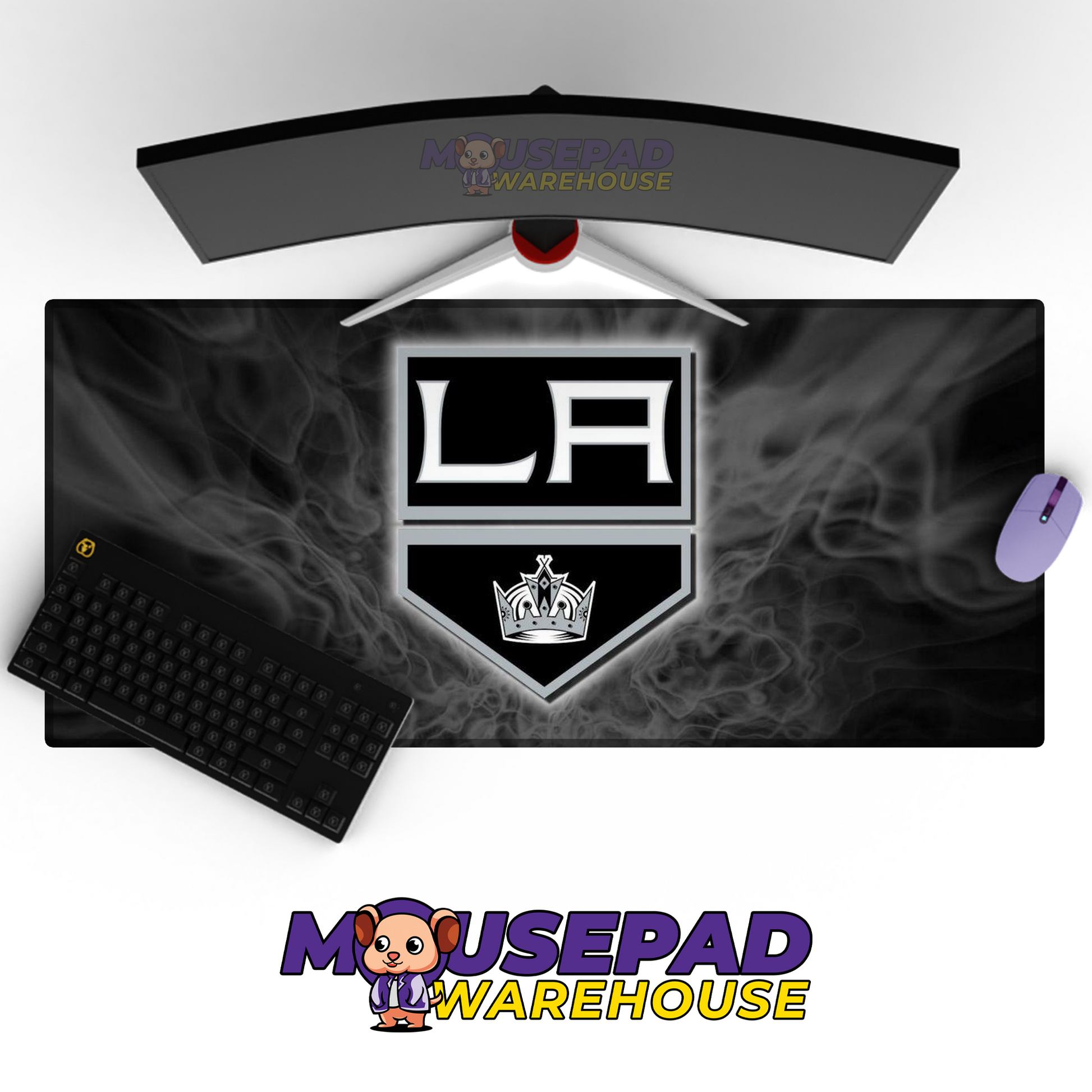 Los Angeles Kings V5 Mousepad Deskmat Mockup