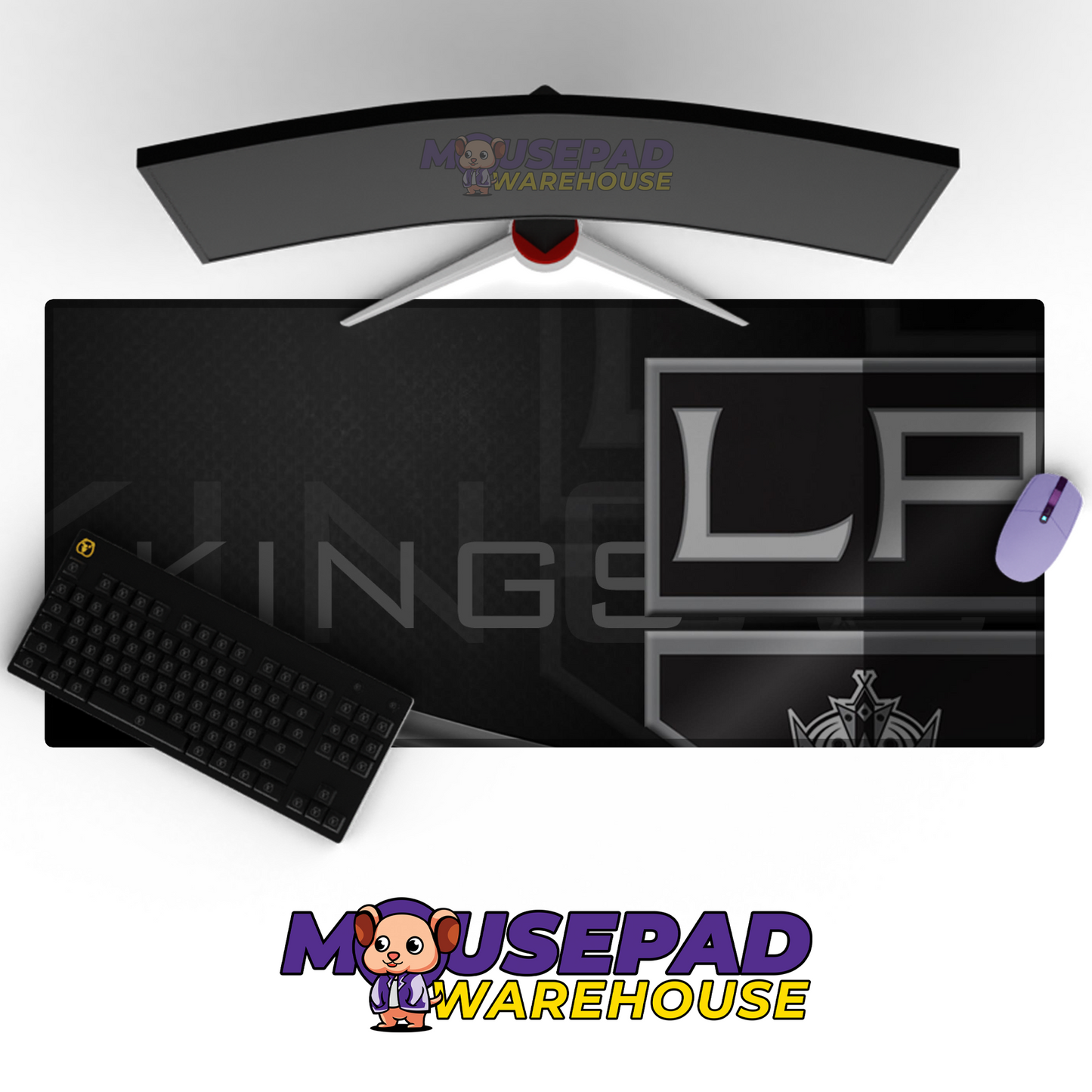 Los Angeles Kings V6 Mousepad Deskmat Mockup