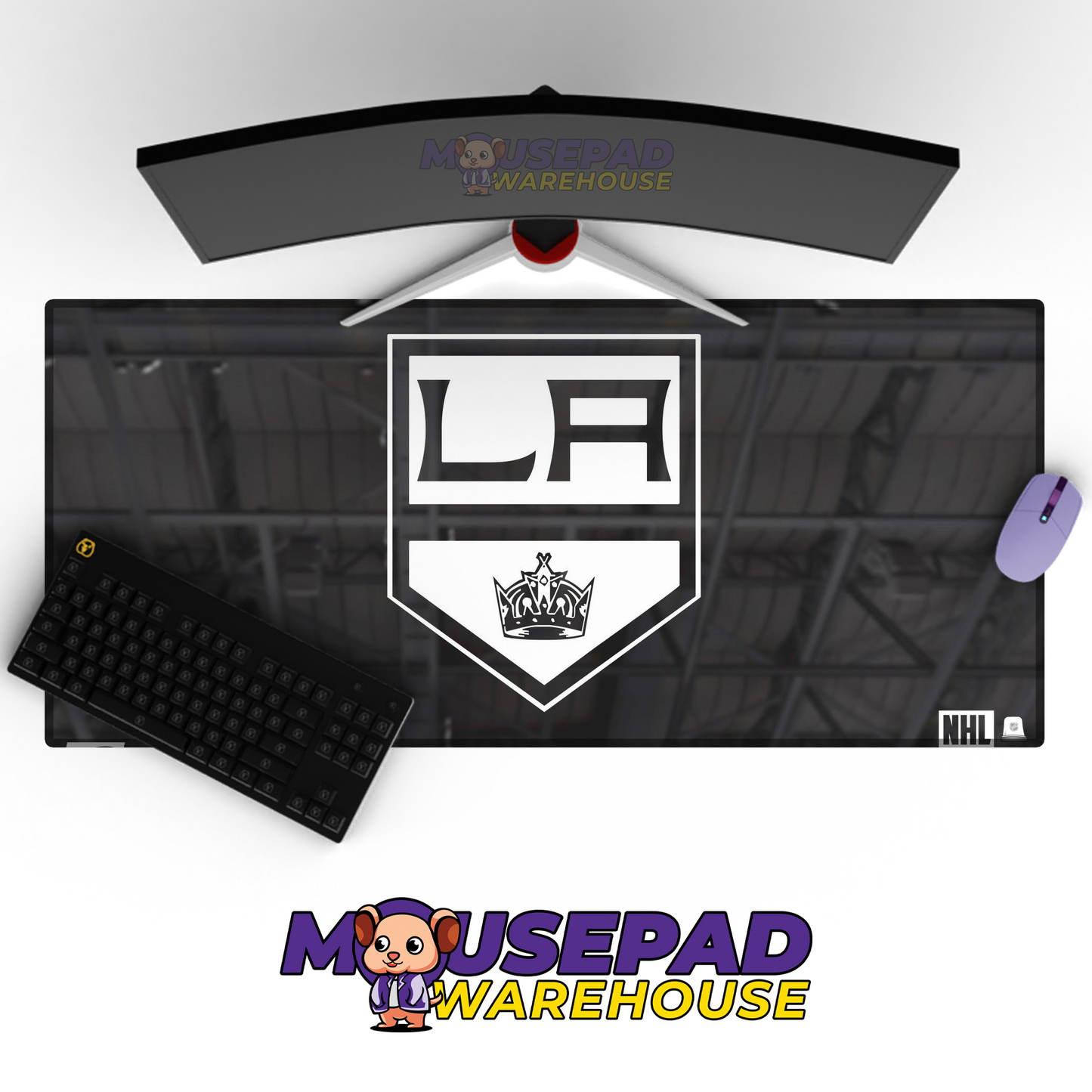 Los Angeles Kings V7 Mousepad Deskmat Mockup