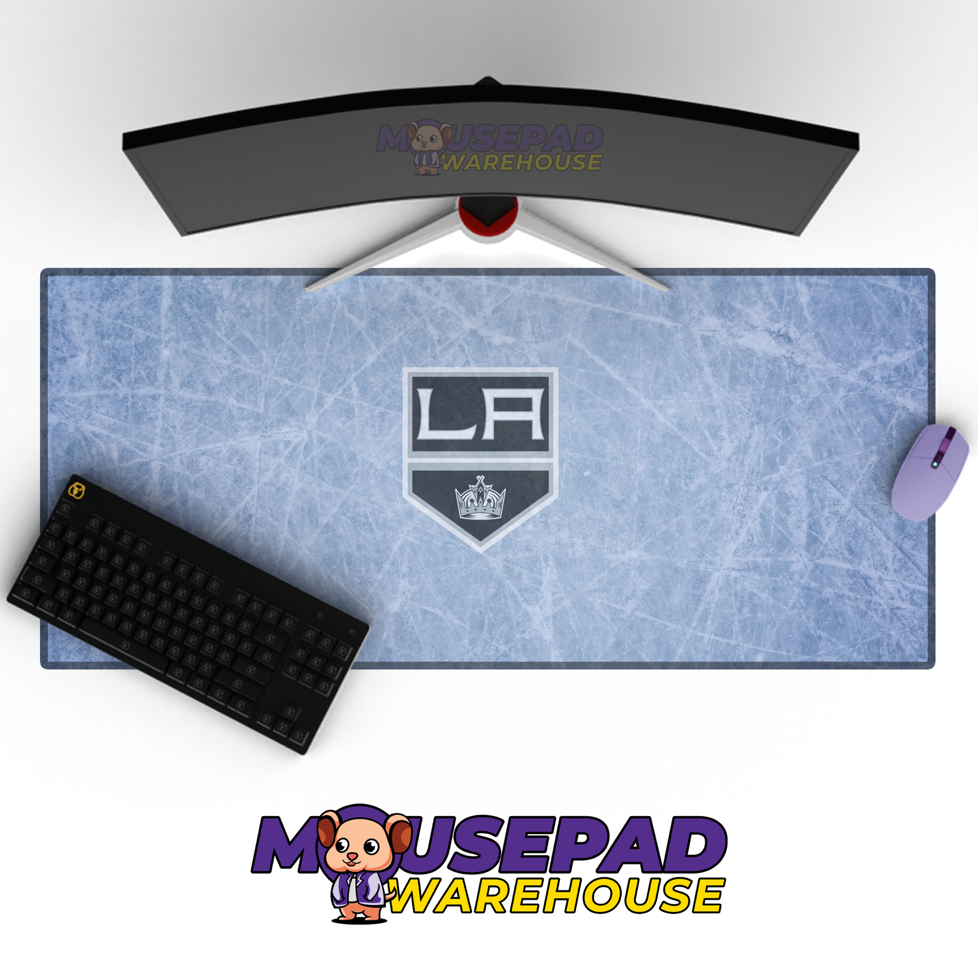 Los Angeles Kings V9 Mousepad Deskmat Mockup