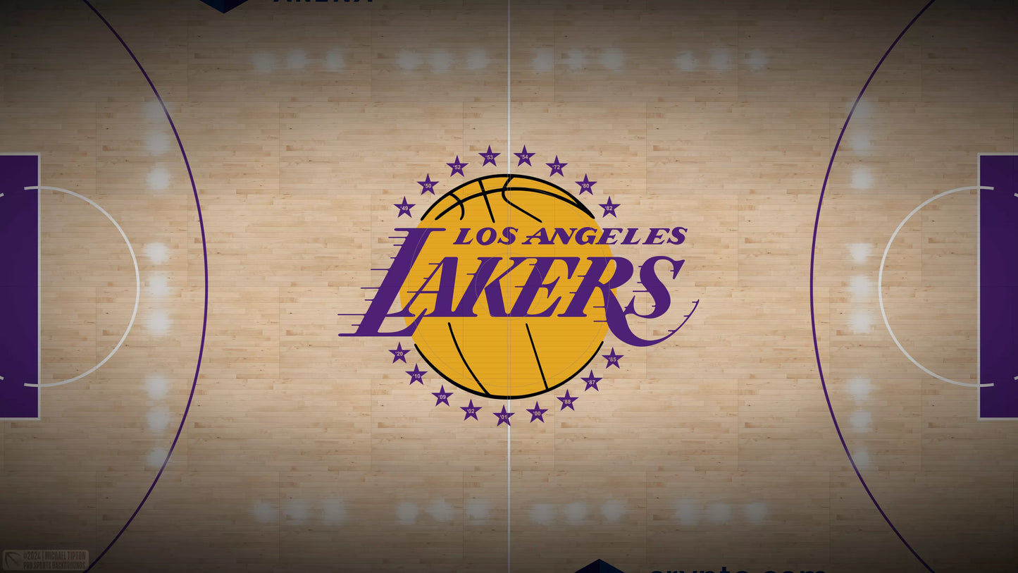 Los Angeles Lakers V10 Mousepad