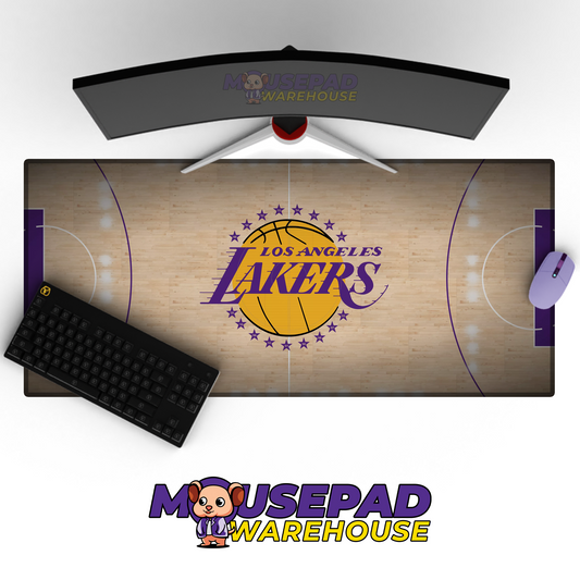 Los Angeles Lakers V10 Mousepad Mockup