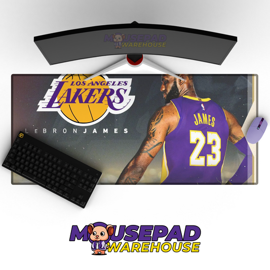 Los Angeles Lakers V13 Mousepad Mockup
