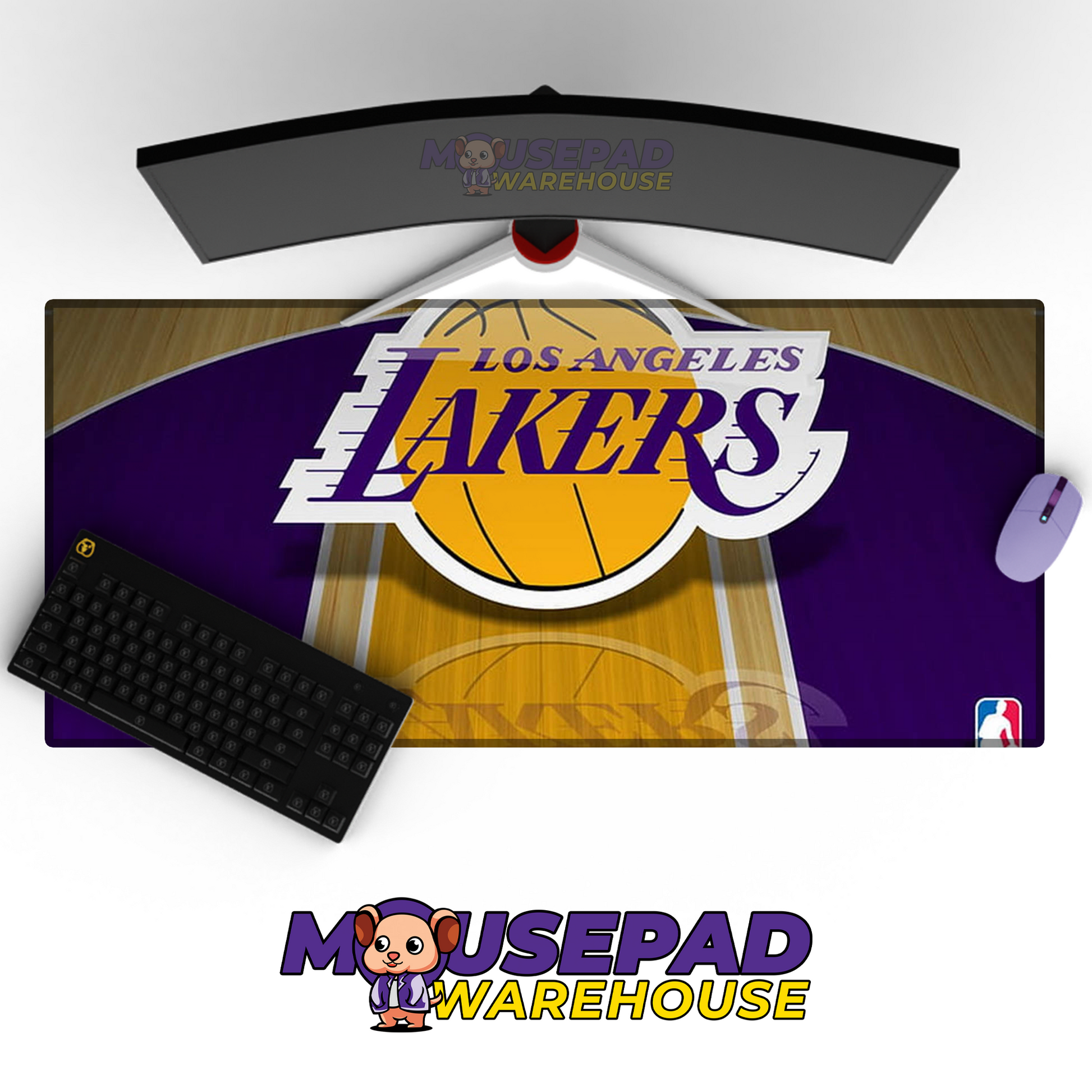 Los Angeles Lakers V16 Mousepad Mockup