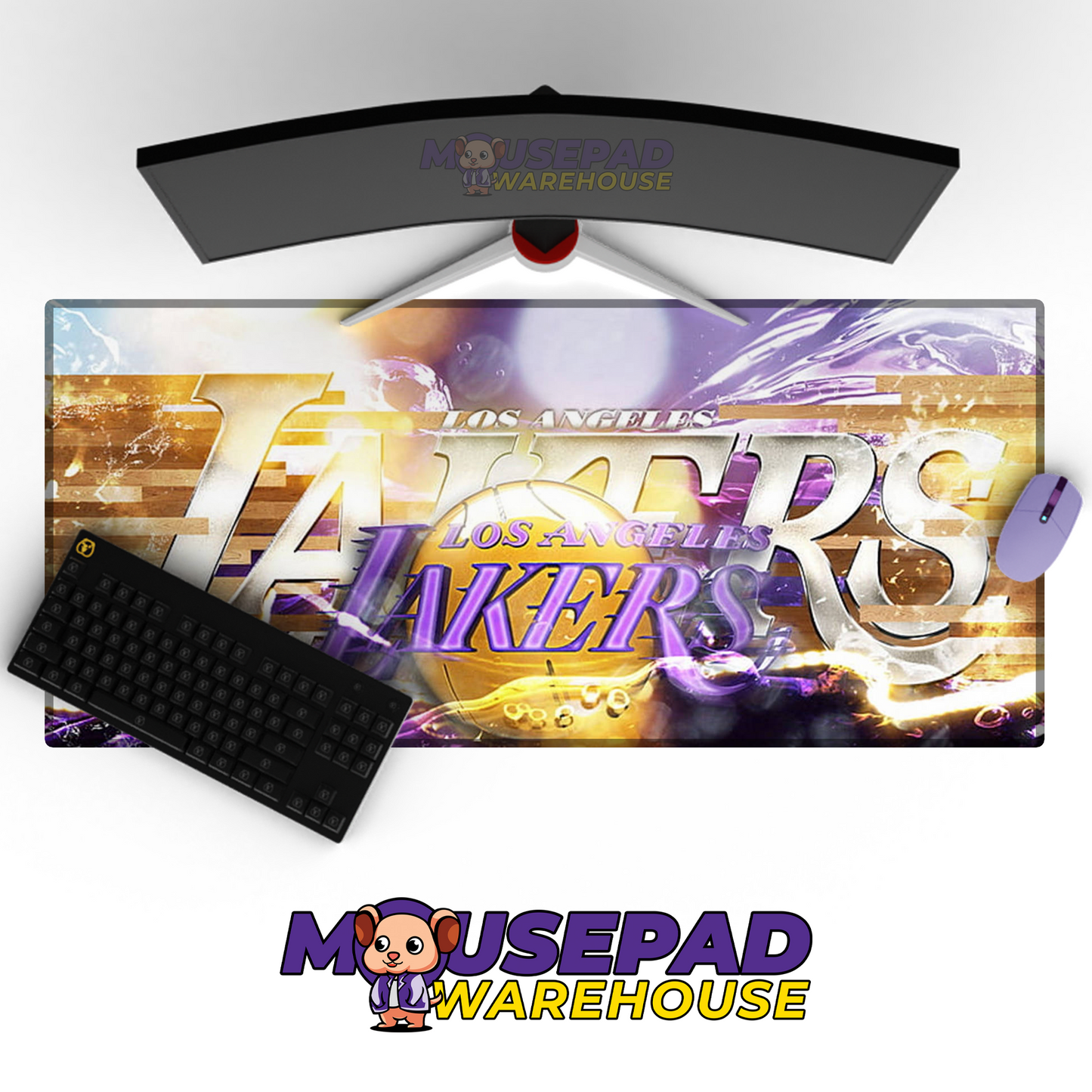 Los Angeles Lakers V20 Mousepad Mockup