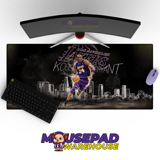 Los Angeles Lakers V25 Mousepad Mockup