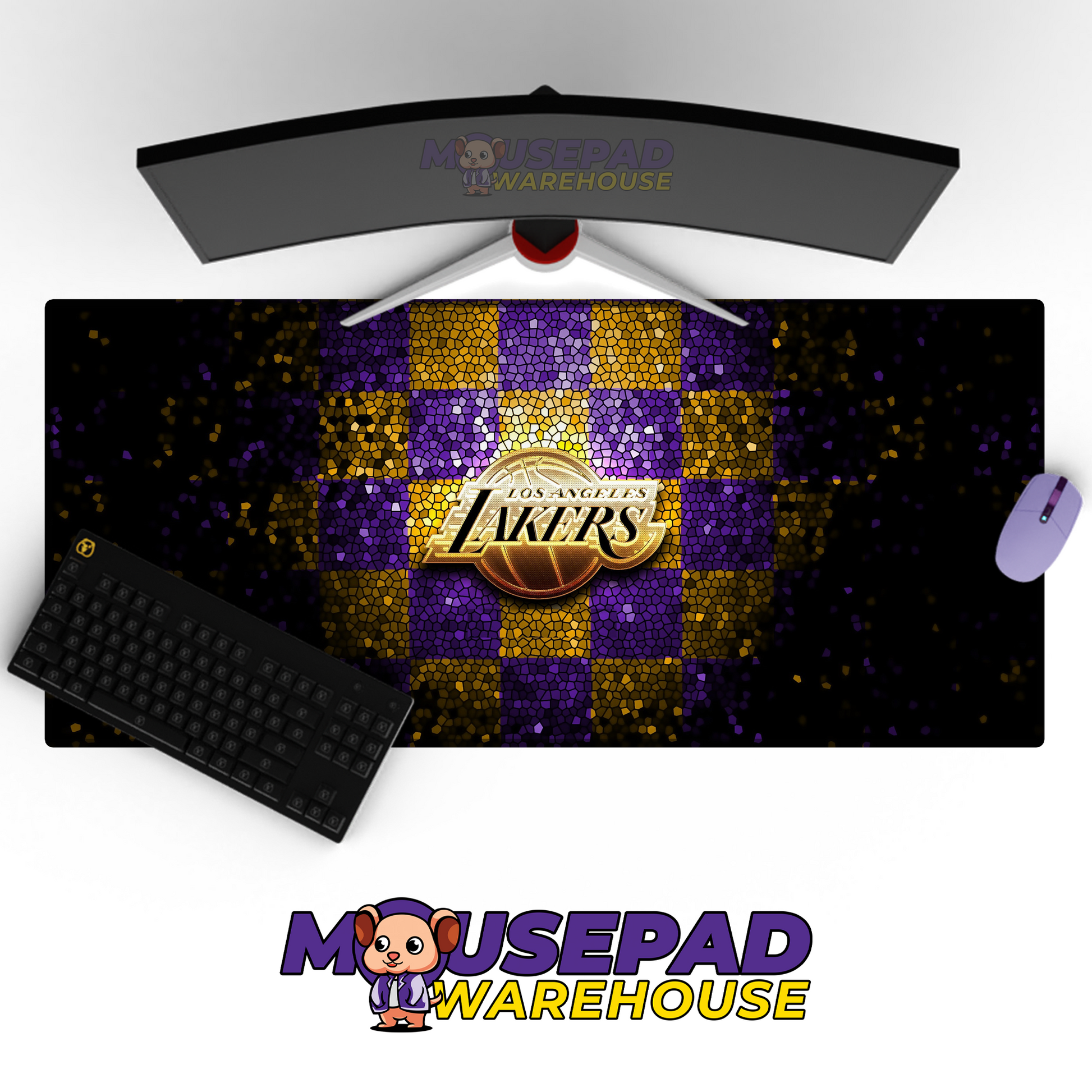 Los Angeles Lakers V26 Mousepad Mockup