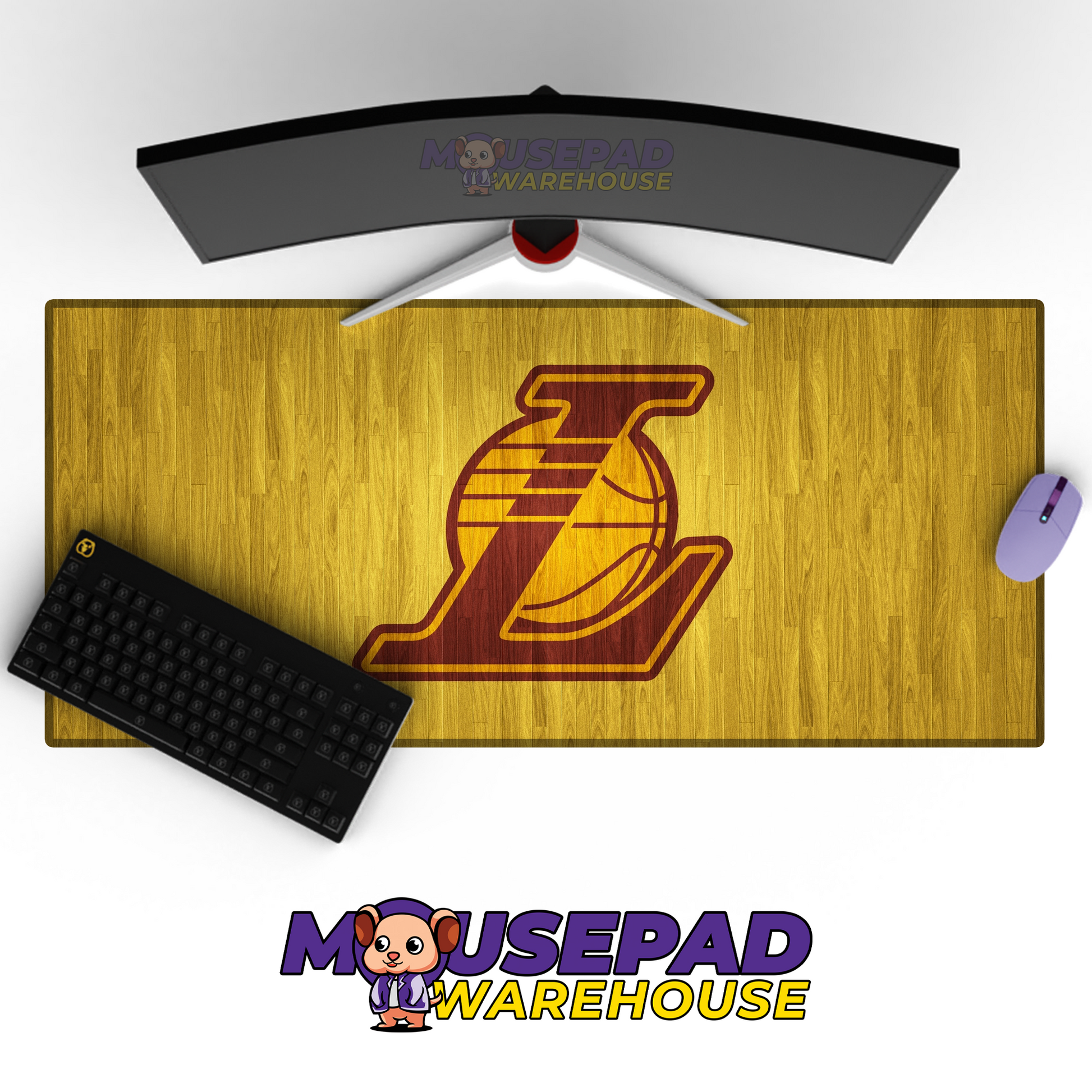 Los Angeles Lakers V28 Mousepad Mockup