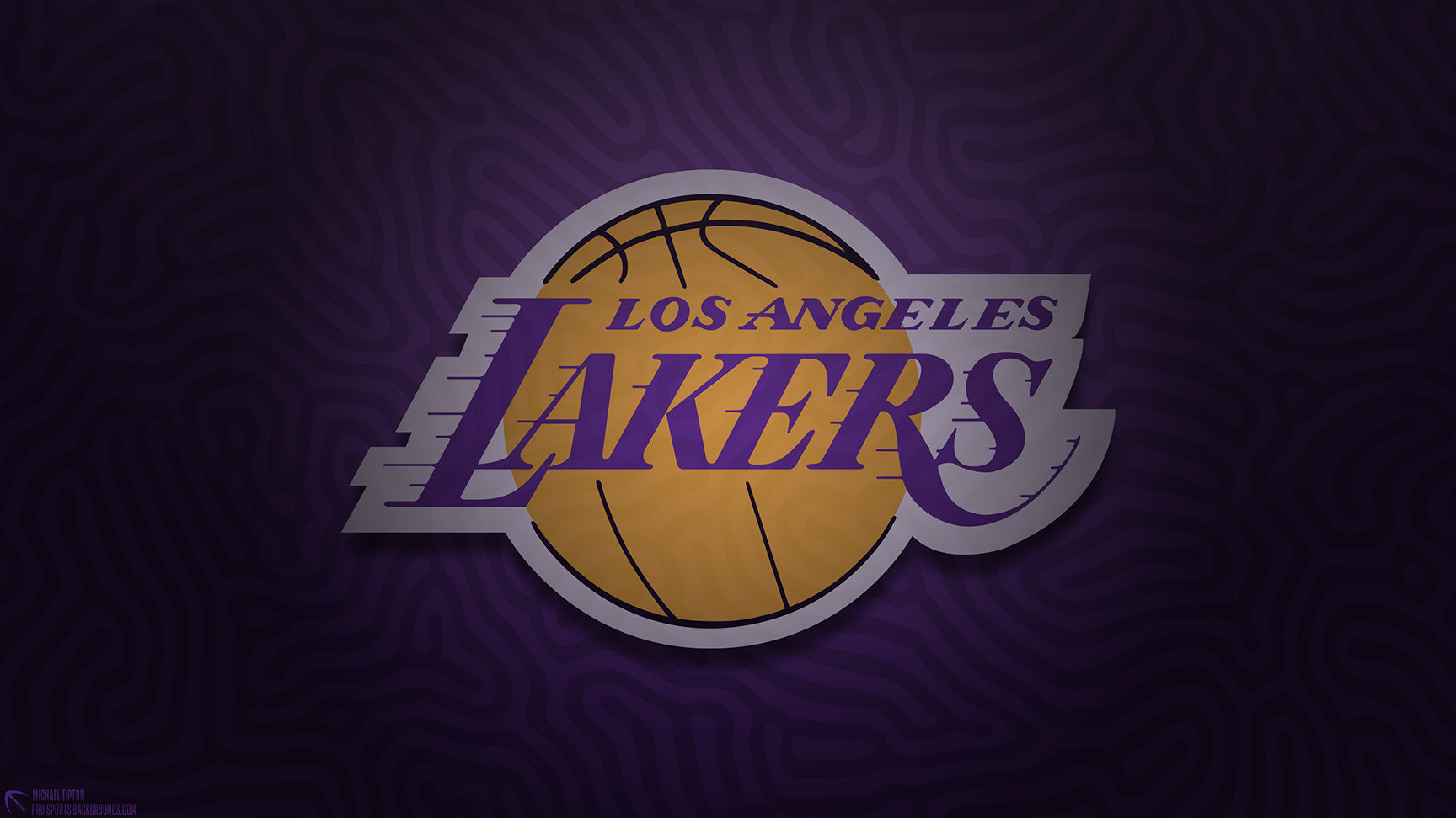 Los Angeles Lakers V2 Mousepad