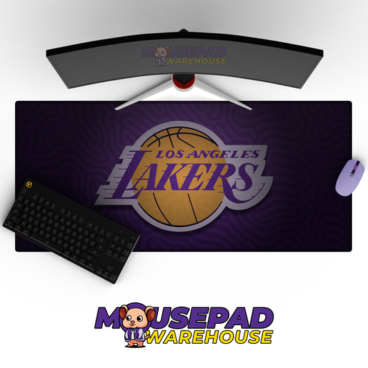 Los Angeles Lakers V2 Mousepad Mockup