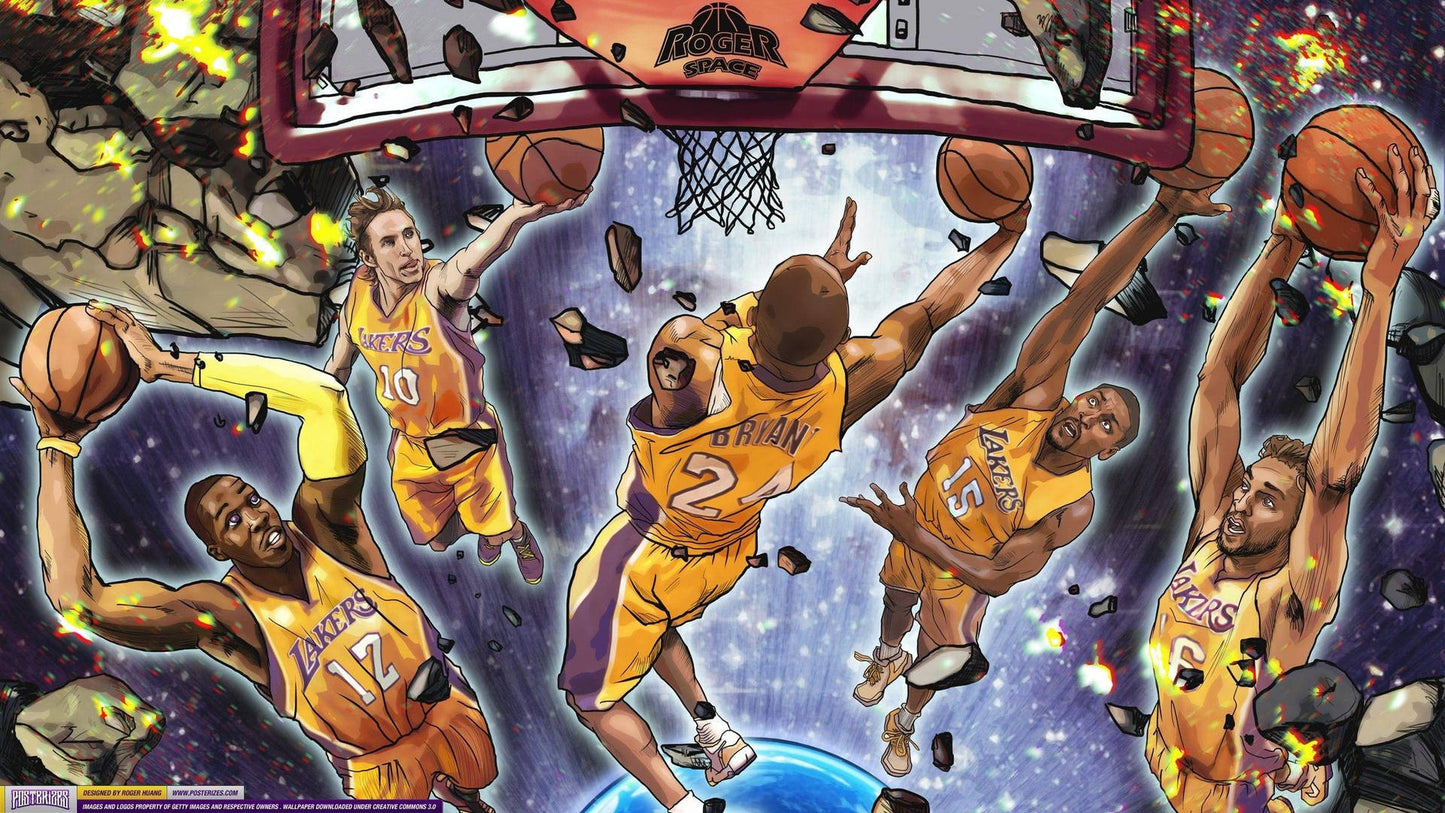 Los Angeles Lakers V31 Mousepad