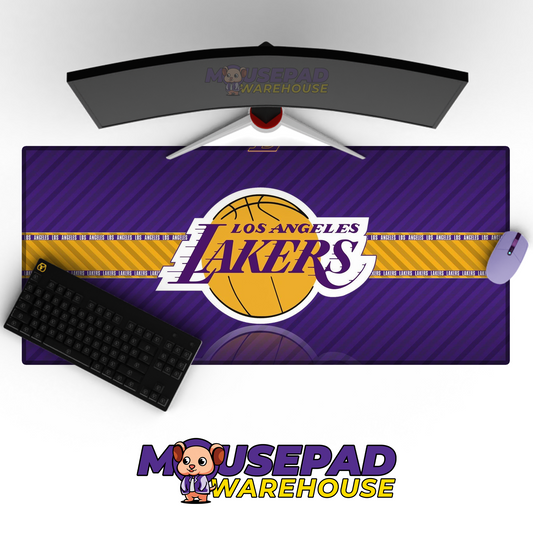 Los Angeles Lakers V33 Mousepad Mockup