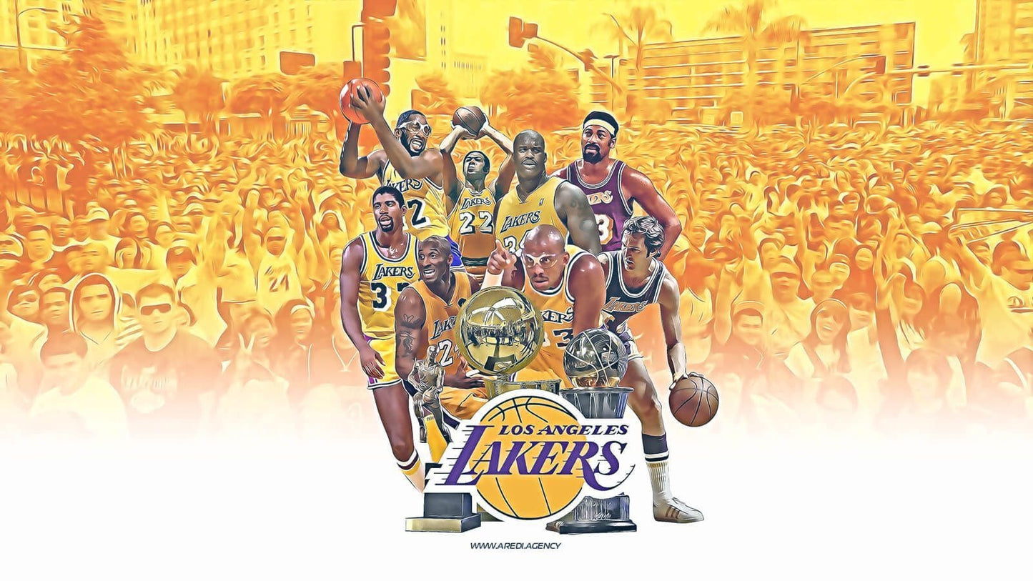 Los Angeles Lakers V3 Mousepad