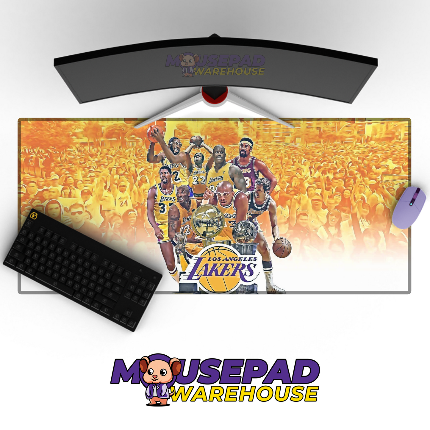 Los Angeles Lakers V3 Mousepad Mockup